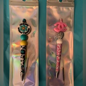 STOCKING STUFFERS! Beaded Pens 2 pack!!